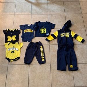 Michigan onesie/outfit bundle